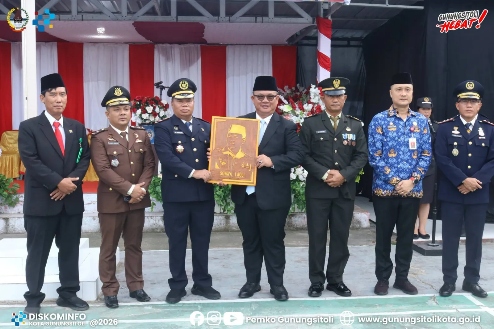 Peringati HUT ke-81 RI, Wali Kota Gunungsitoli Serahkan Remisi Umum di Lapas Kelas IIB