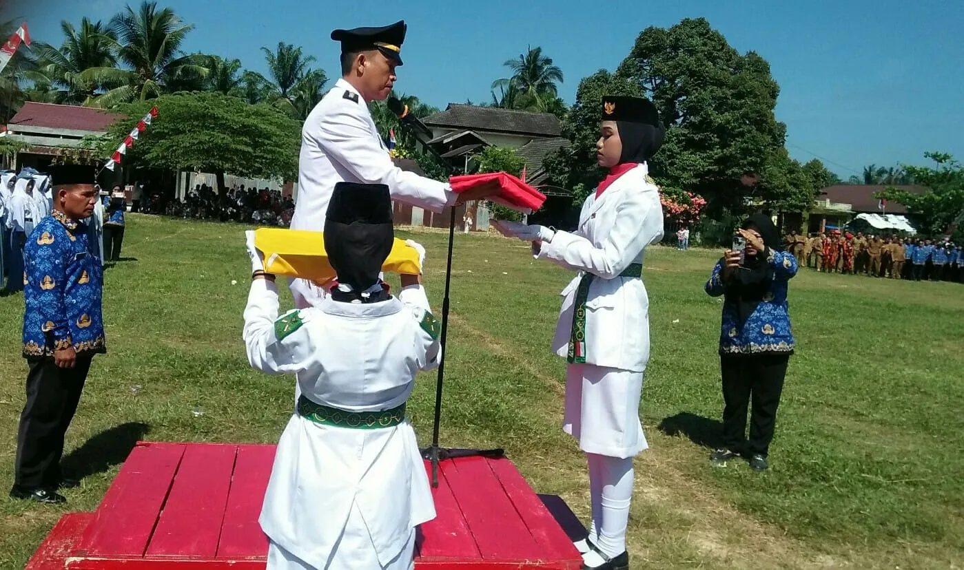 Camat Halongonan Irup HUT ke-81 RI, Semangat Kemerdekaan Menggema di Lapangan Hutaimbaru