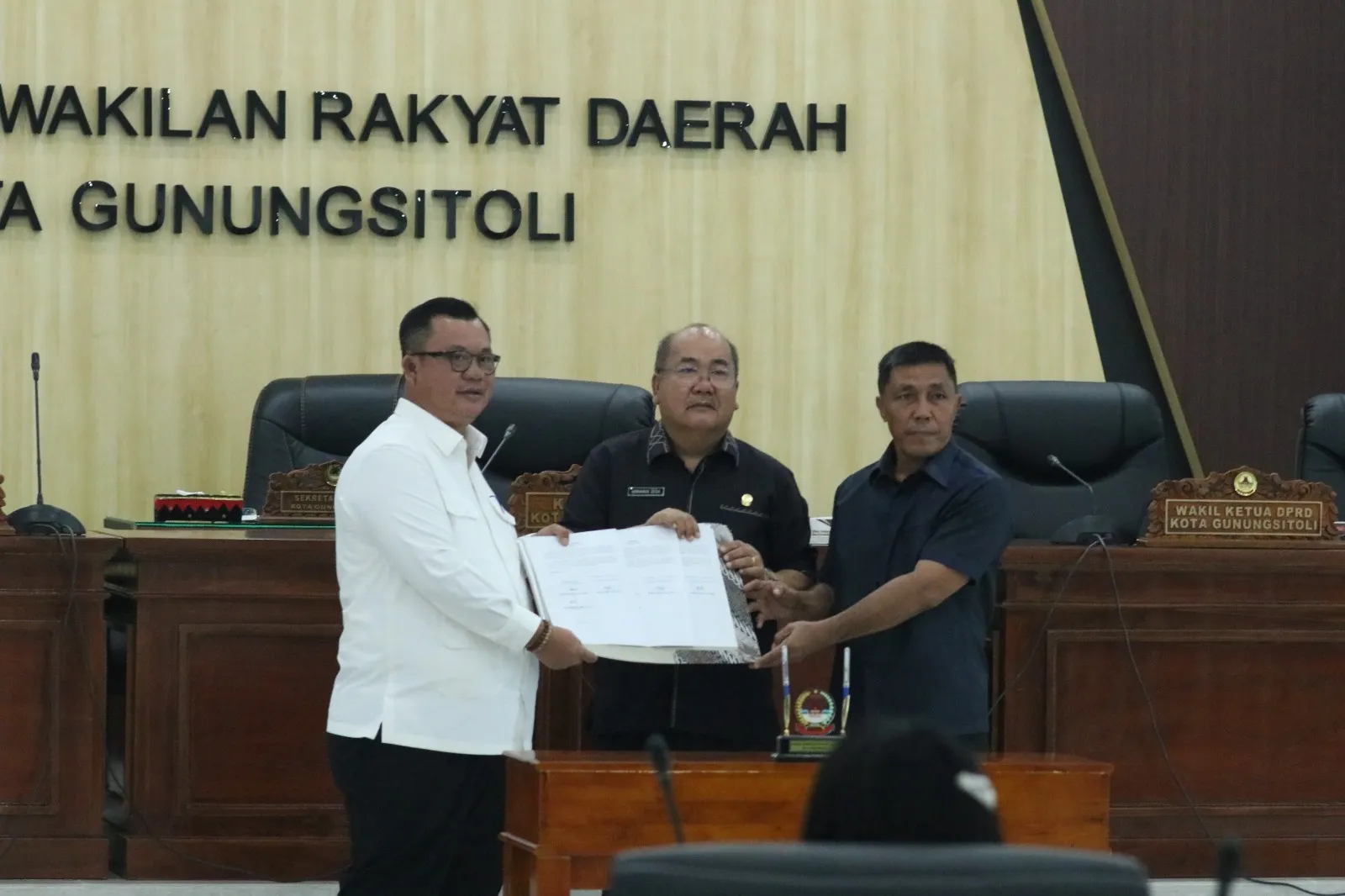 Pemko dan DPRD Gunungsitoli Tandatangani Nota Kesepakatan KUA-PPAS APBD 2027