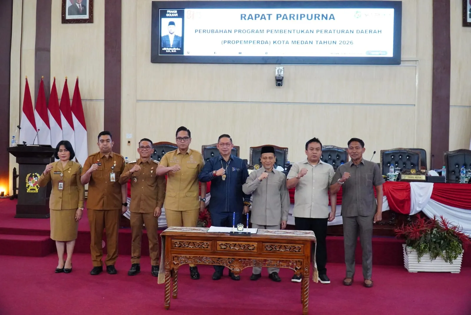 Paripurna DPRD Medan Tetapkan Perubahan Propemperda 2026