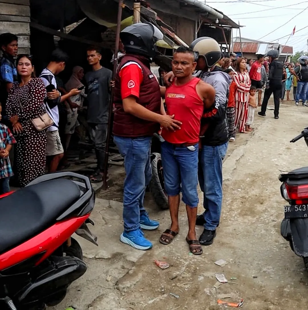 Polres Batubara Gerebek Tiga Sarang Narkoba, Empat Pria Diamankan