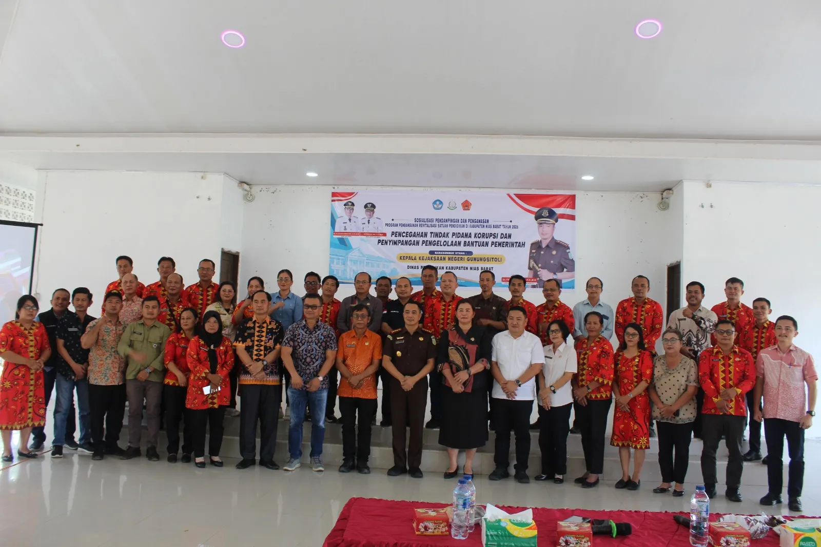 Kejari Gunungsitoli Sosialisasikan Aspek Hukum Program Revitalisasi Satuan Pendidikan
