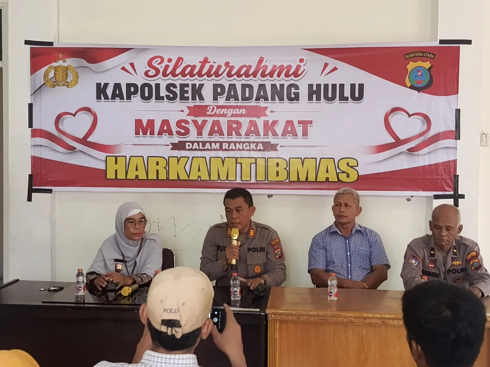 Kapolsek Padang Hulu Dukung Pembentukan FKPM di Kelurahan Mandailing