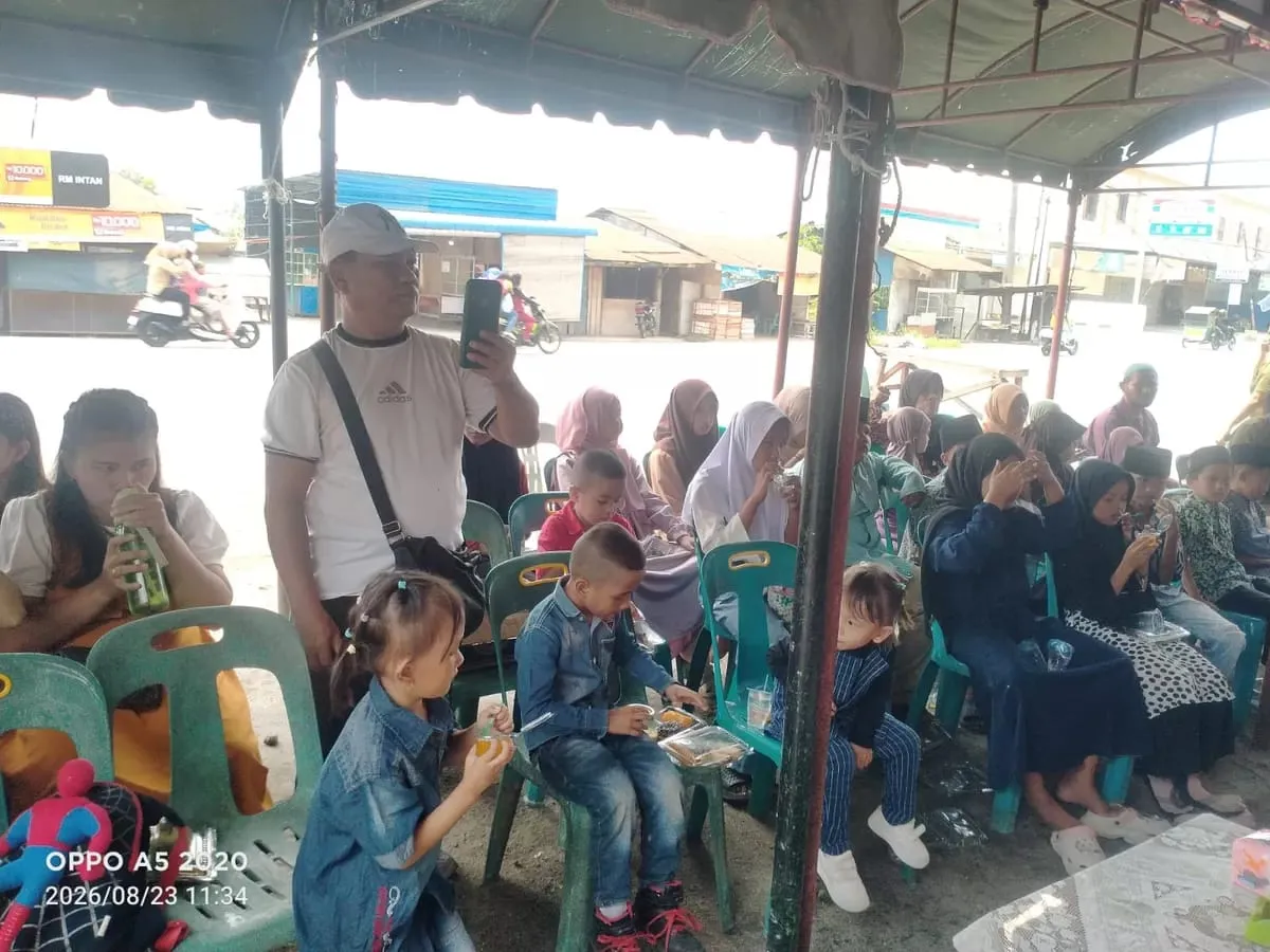 PT Karya Pranata Raja Trans Tebing Tinggi Santuni 70 Anak Yatim Piatu Lintas Agama