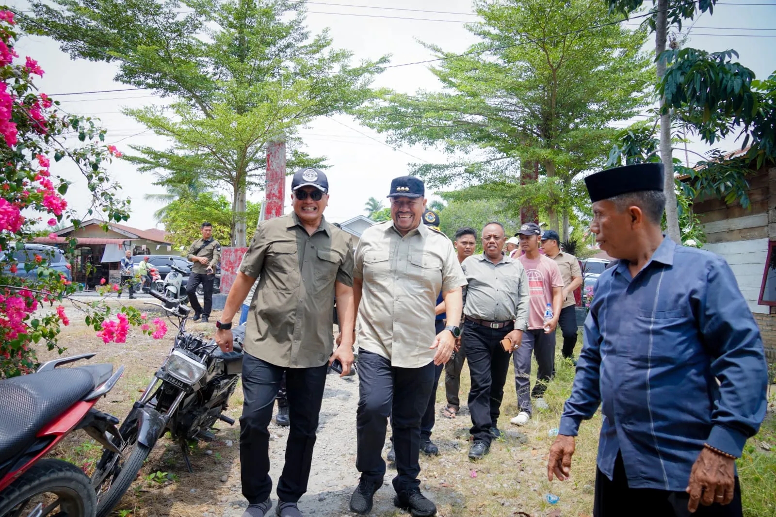 Perkuat Sinergi Pembangunan Maritim, Bupati Batu Bara Sambut Dankodaeral I