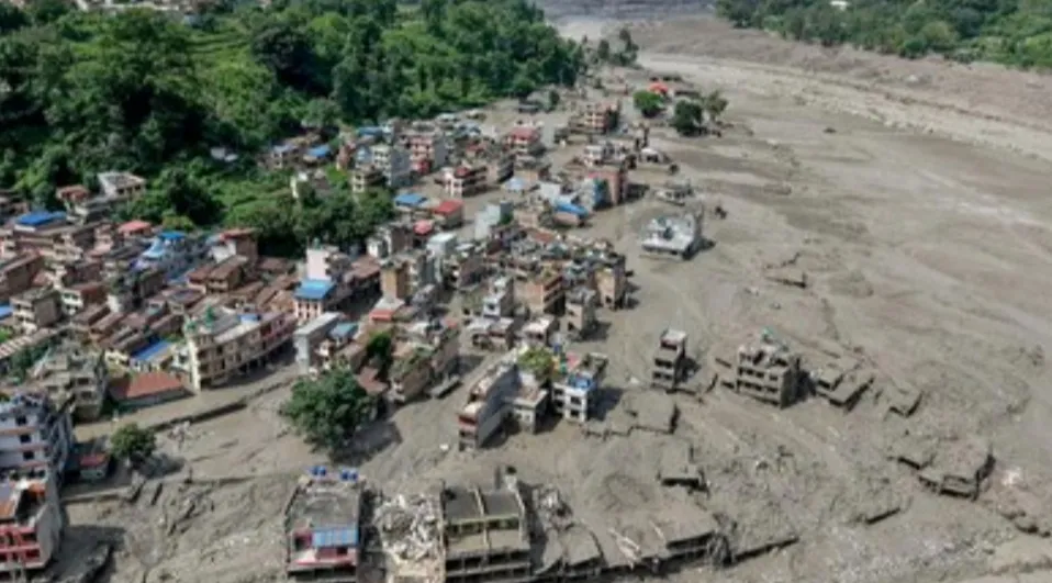 Korban Jiwa Banjir Nepal-Tibet Melonjak Jadi 586 Tewas, 2.478 Hilang, 93 Ribu Warga Terdampak