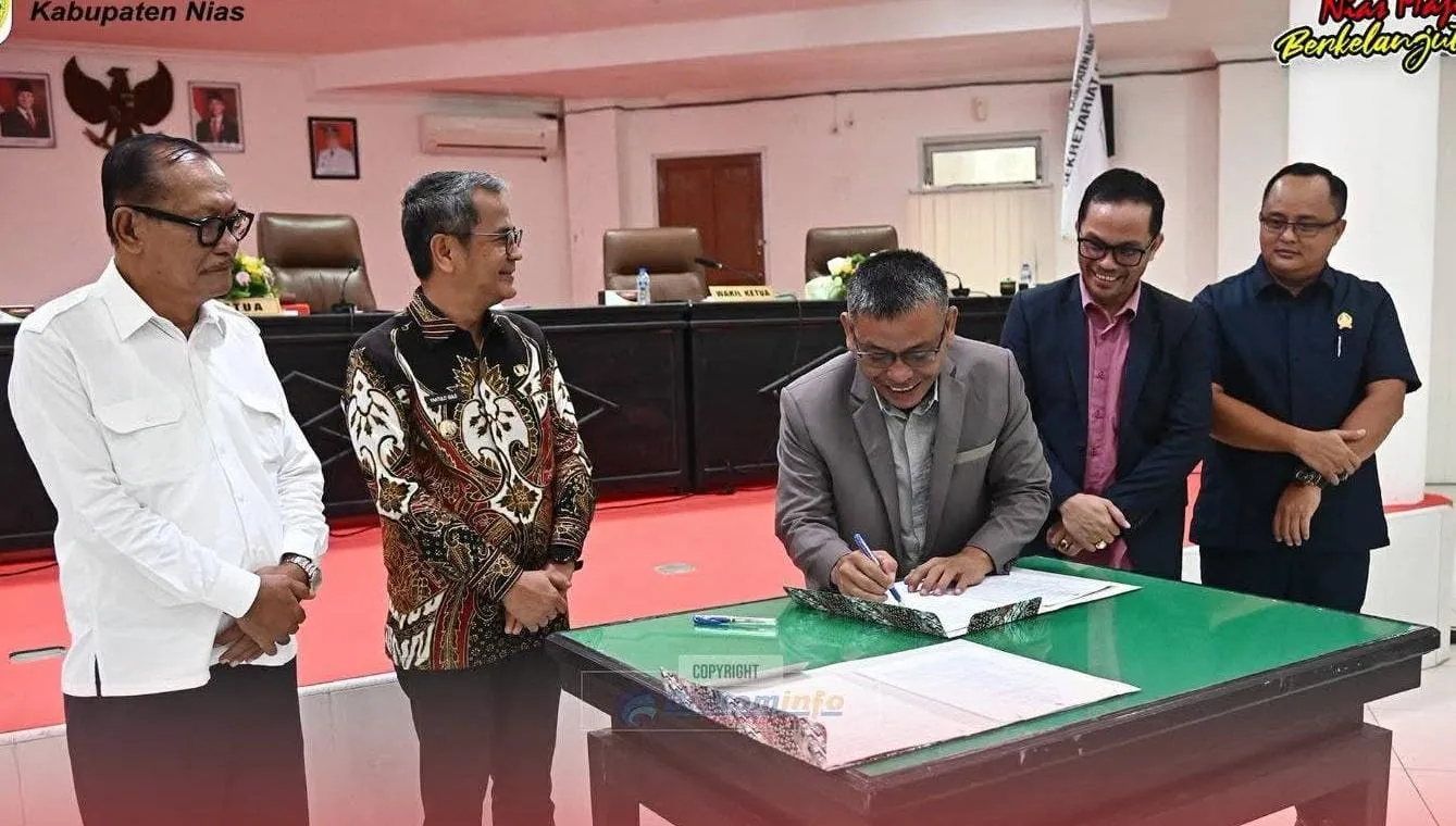 Bupati dan DPRD Nias Sepakati Perubahan KUA-PPAS APBD 2026