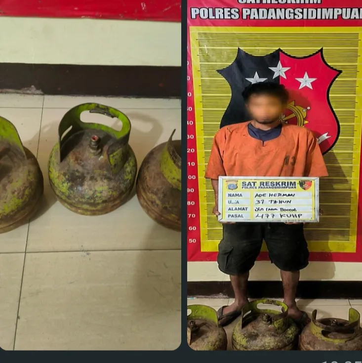 Terekam CCTV Saat Bobol Toko, AHP Diciduk Satreskrim Polres Padangsidimpuan