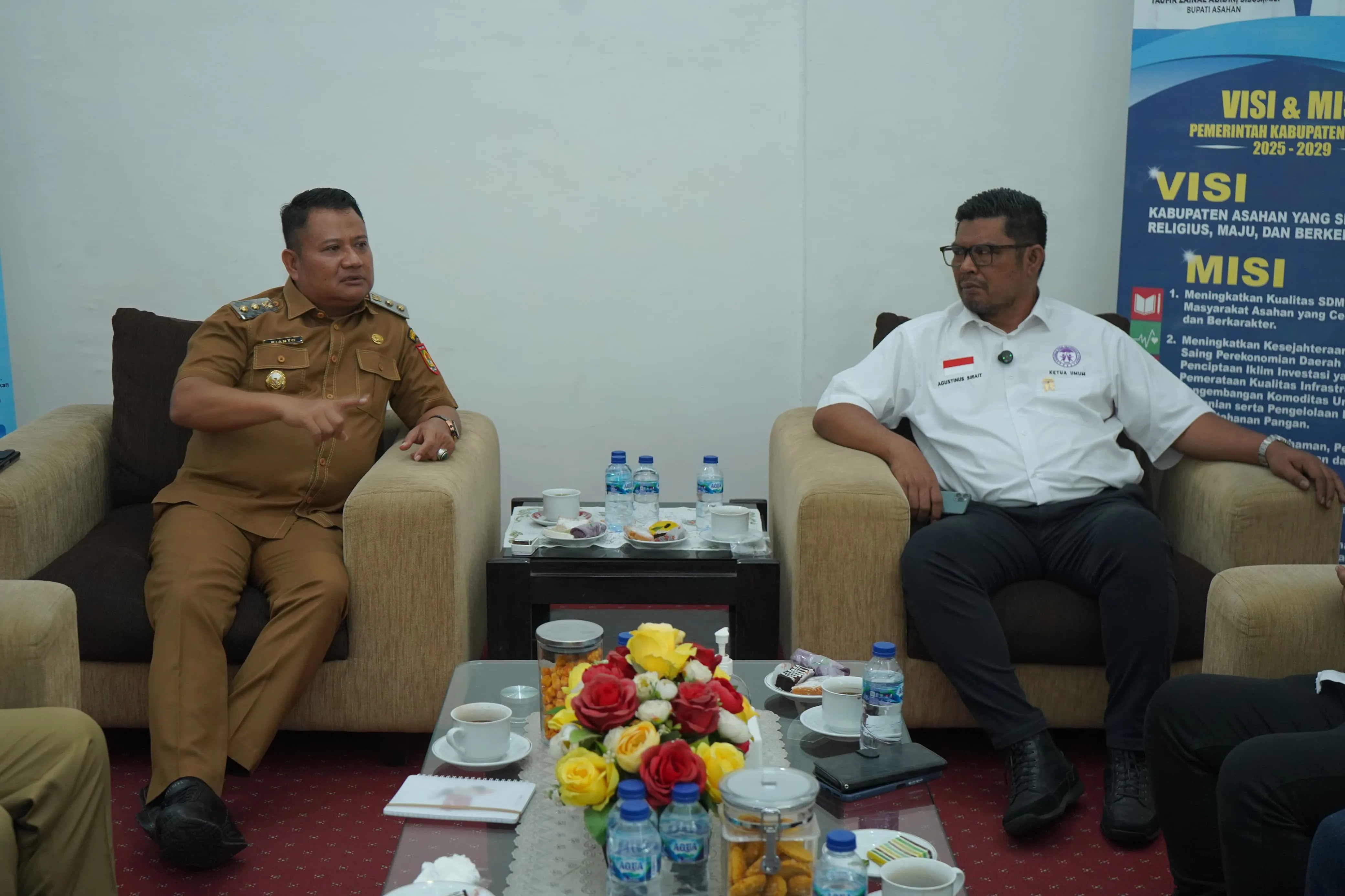 Wabup Asahan Terima Kunjungan Ketua Komnas Anak RI
