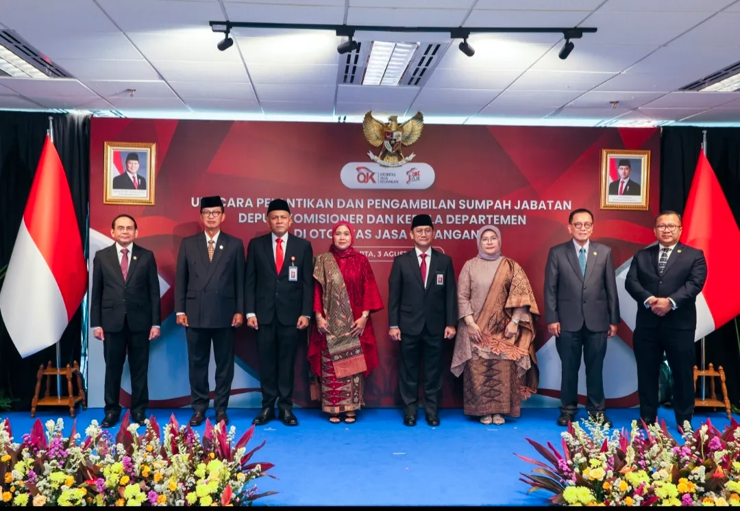 Perkuat Kinerja Organisasi, OJK Lantik Pejabat Baru