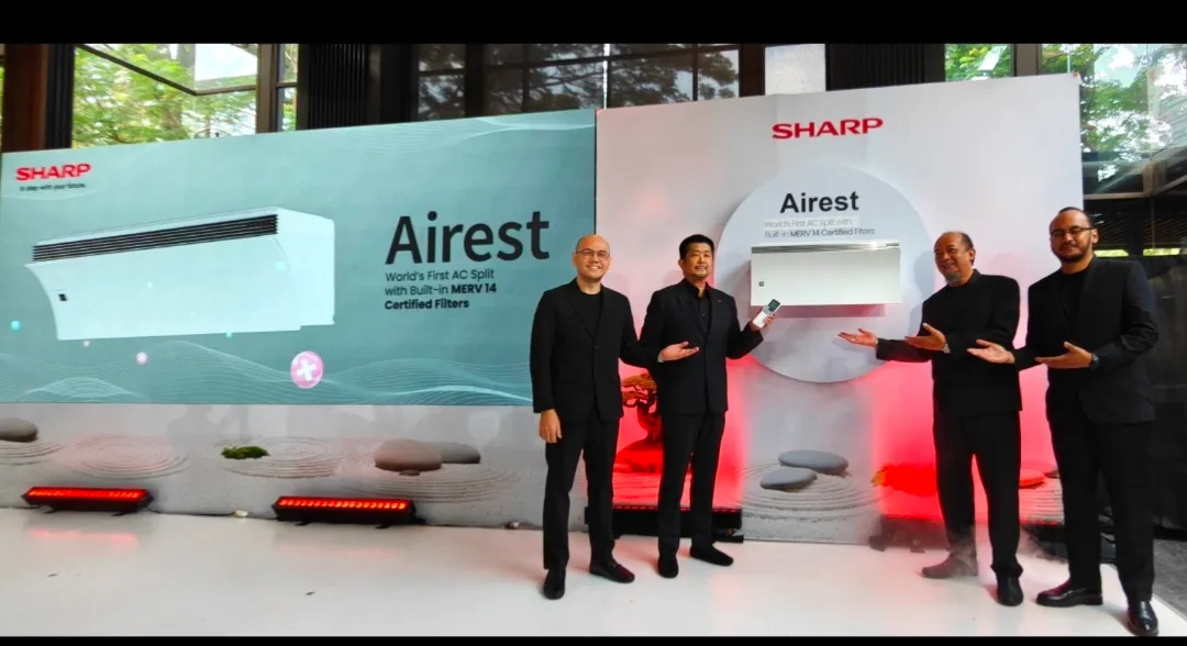 Sharp Perkenalkan AIREST, Inovasi Terbaru Satukan Pendingin Udara Dan Air Purifier,