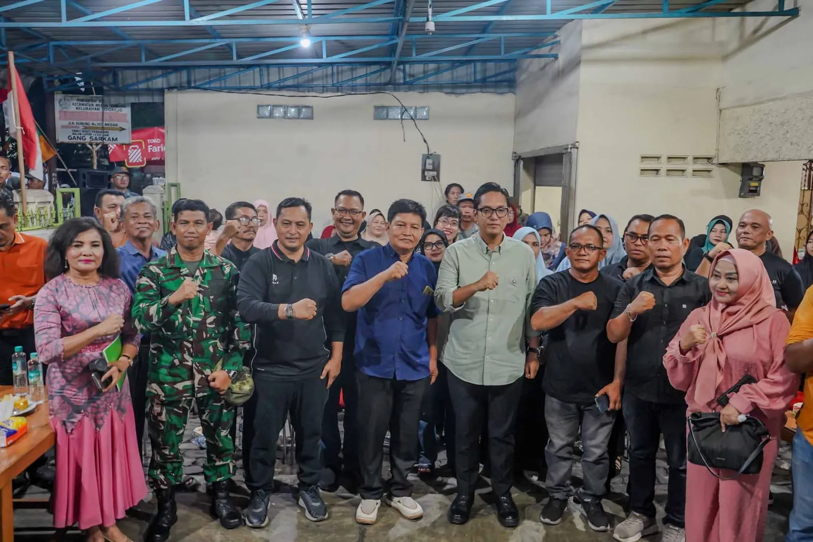 Malam Minggu Bersama Warga Medan Tembung, Rico Waas Serap Aspirasi