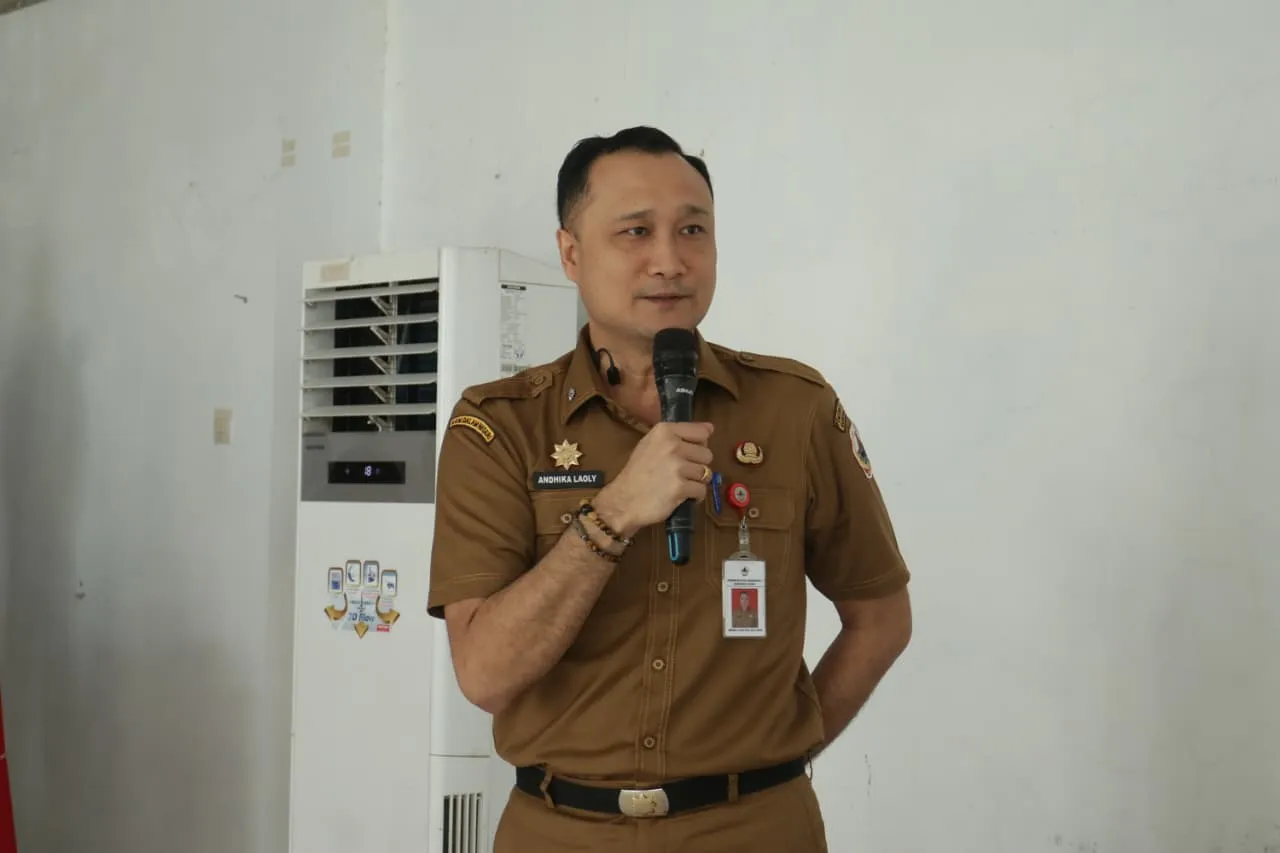 Sekda Gunungsitoli Buka Lomba Tenis Meja Antarpegawai
