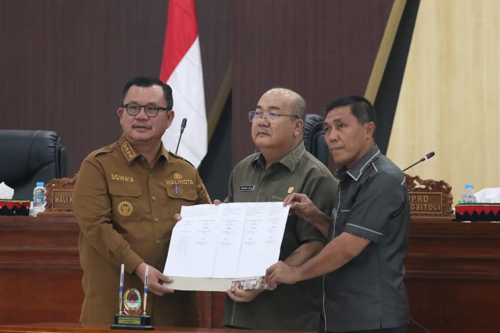 Wali Kota Hadiri Paripurna Persetujuan Ranperda Pertanggungjawaban APBD 2025