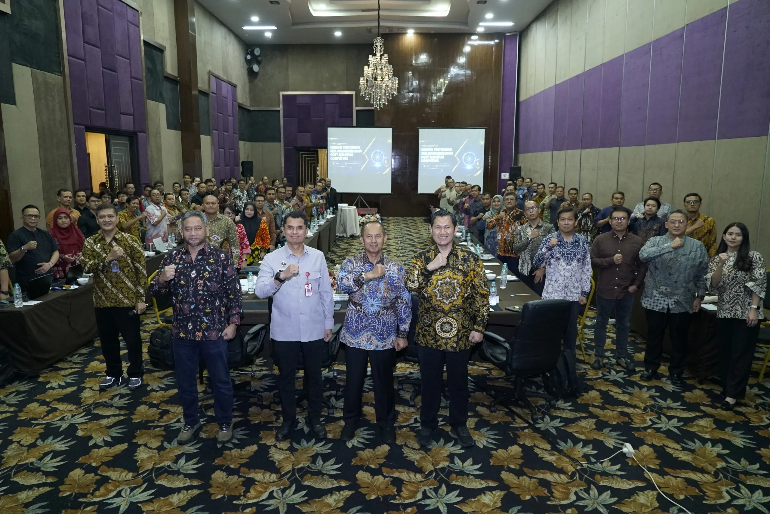 Kemenko Polkam, BSSN, Dan Telkom Perkuat Kolaborasi Hadapi Ancaman Era Komputasi Kuantum
