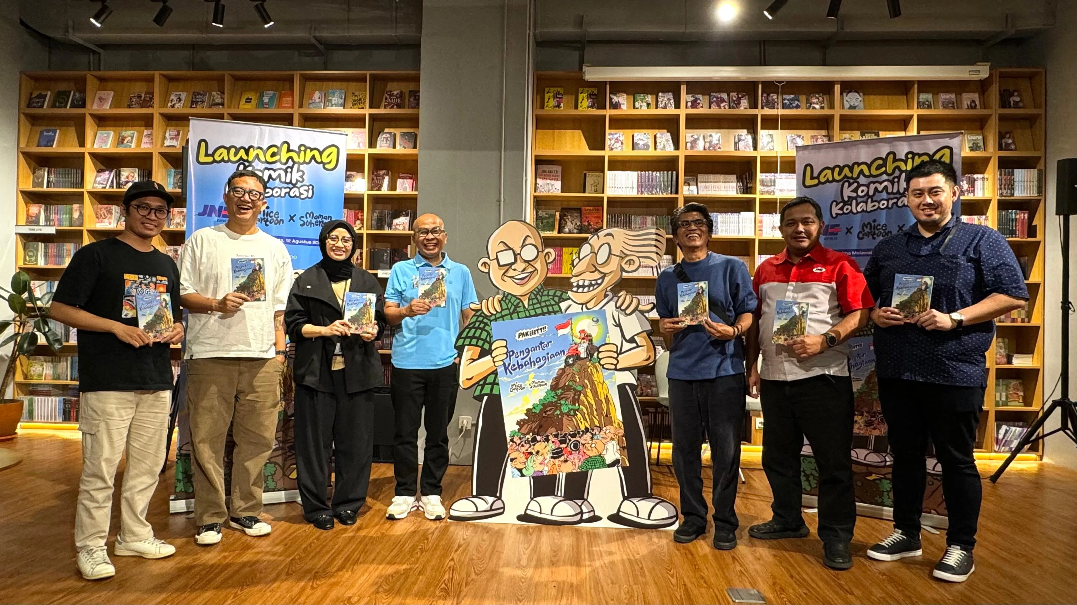 JNE Dan Gramedia Luncurkan Komik Kisah Para Kurir