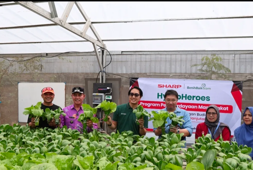 Sharp Resmikan Program Sharp Hydro Heroes Di Bekasi
