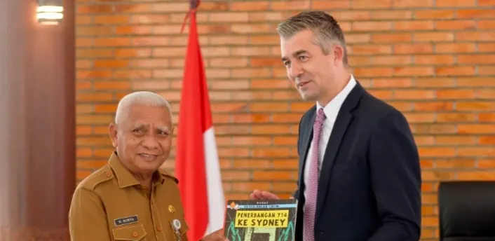 Wagubsu Tawarkan Investasi Sumut Kepada Dubes Belgia