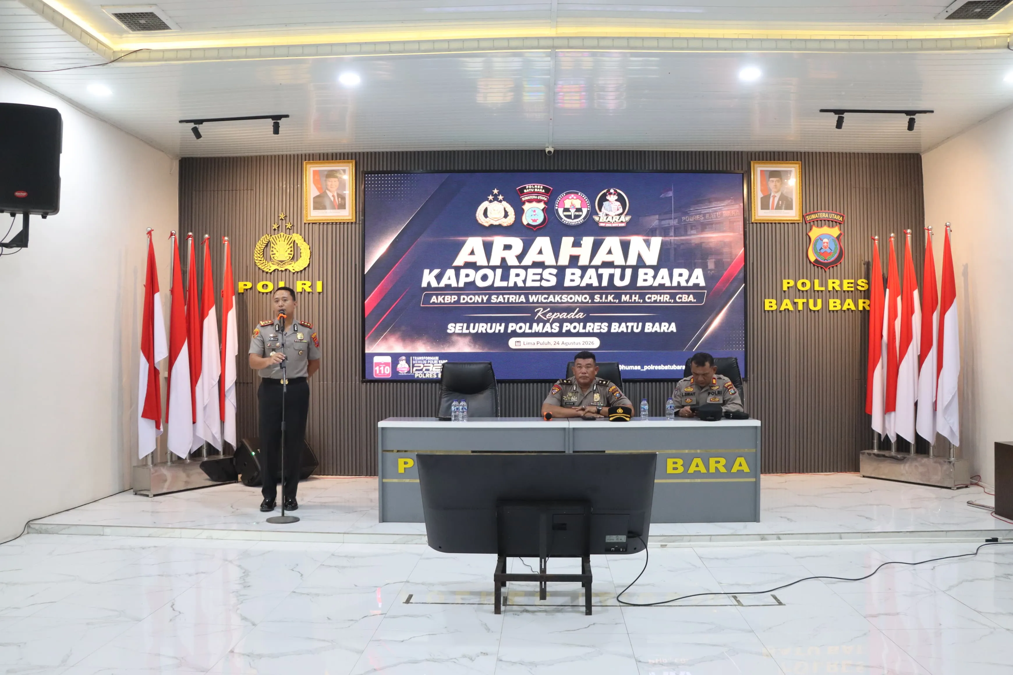 Perkuat Pengawasan Kamtibmas, Polres Batubara Bentuk 151 Polmas