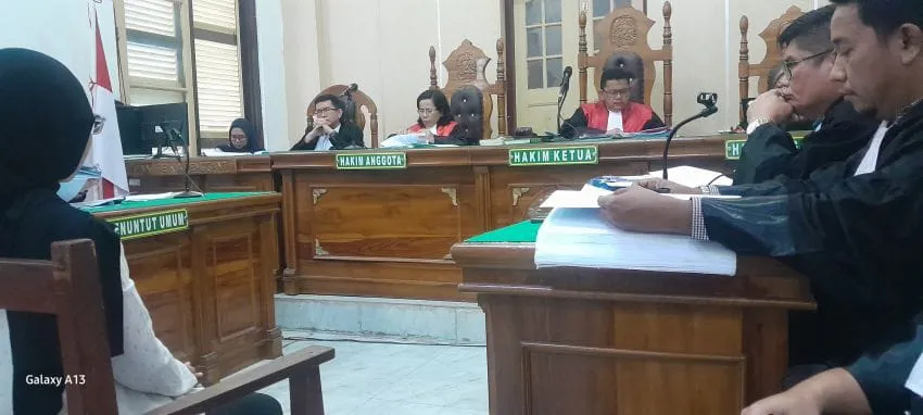 Sidang Perkara Dugaan Suap Dinas Kominfo T.Tinggi