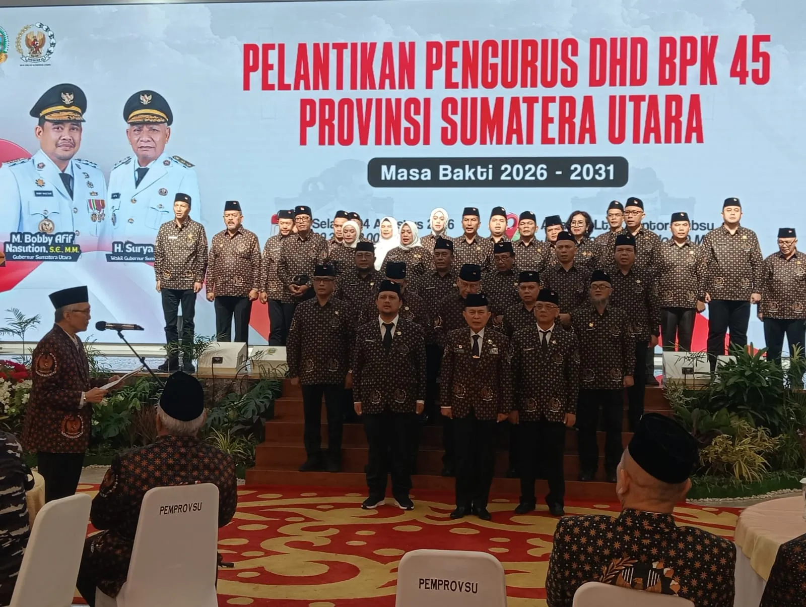 Gubsu : Semangat Kejuangan Harus Ditularkan di 33 Kabupaten/Kota Sumut