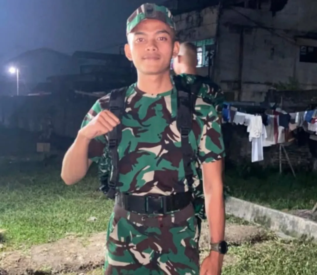 Anak Tukang Langsir Batu Emas  Mandailing Natal Diterima Menjadi Anggota TNI -AD
