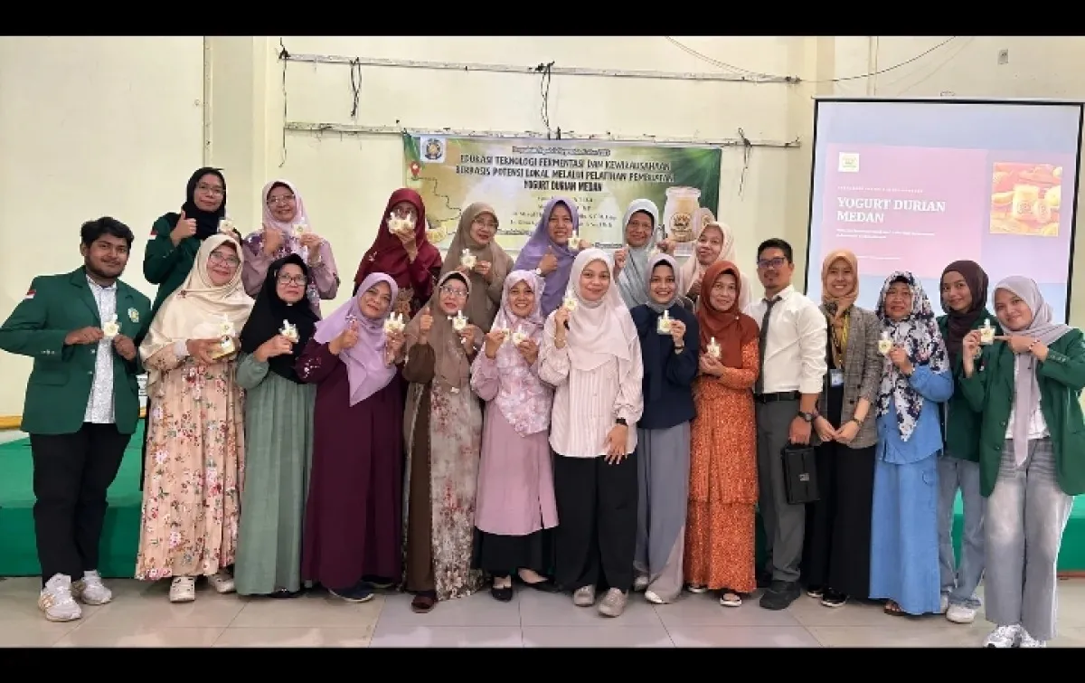 Yogurt Durian Medan Jadi Inovasi Dosen USU, Dorong Pemanfaatan Pangan Lokal