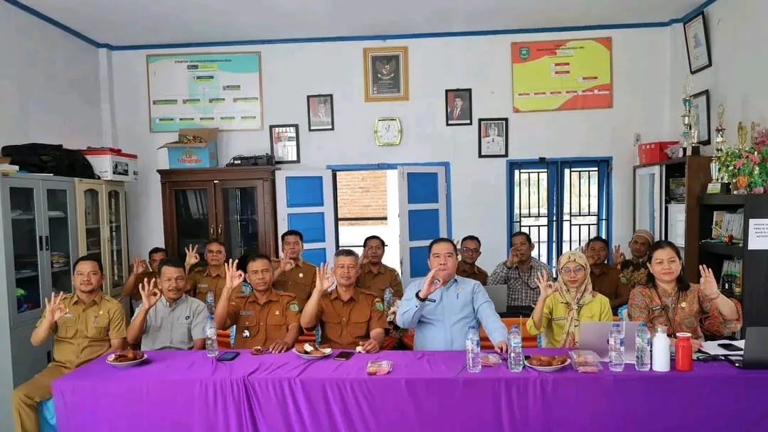 Pemkab Madina Gelar Monev jn Calon Desa Anti Korupsi, Siapkan Desa Maga Dolok Jadi Role Model