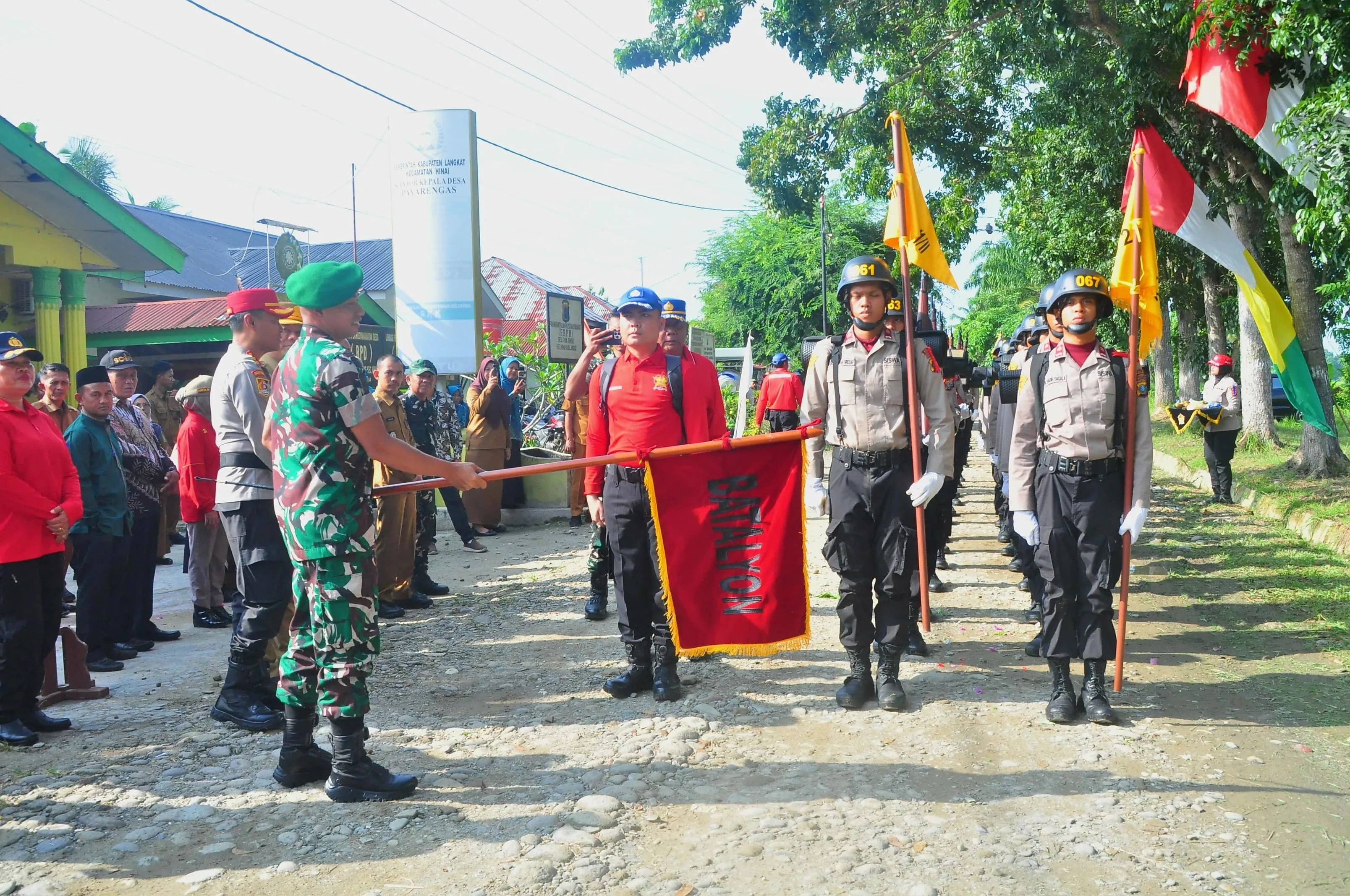 Tempa Fisik dan Kearifan Lokal, Siswa Diktukba SPN Polda Sumut Tempuh Ekspedisi Darat di Langkat
