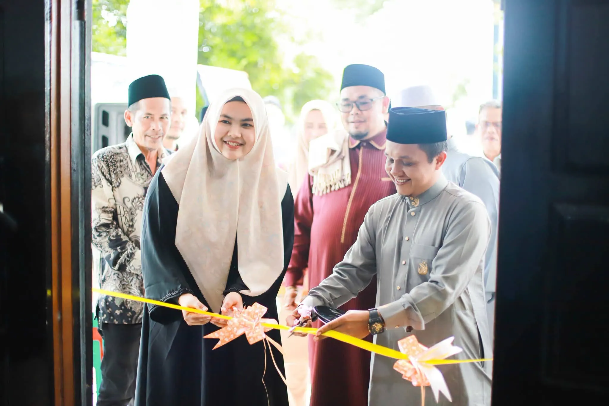 Wabup Madina Resmikan Kancab Mizab Haromaen, Minta Travel Umrah Berangkat dari Bandara JHN