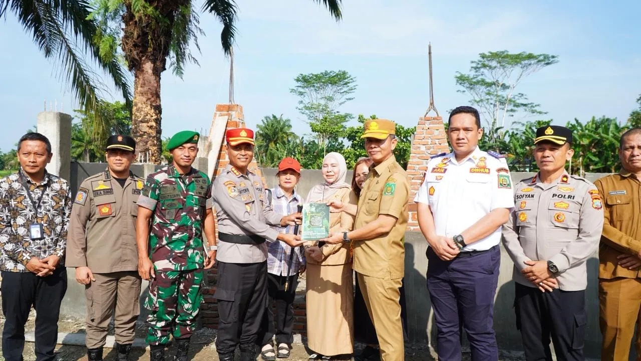 Tempa Mental dan Jejak Sejarah, Sekda Langkat Lepas 103 Siswa Diktuba Polri