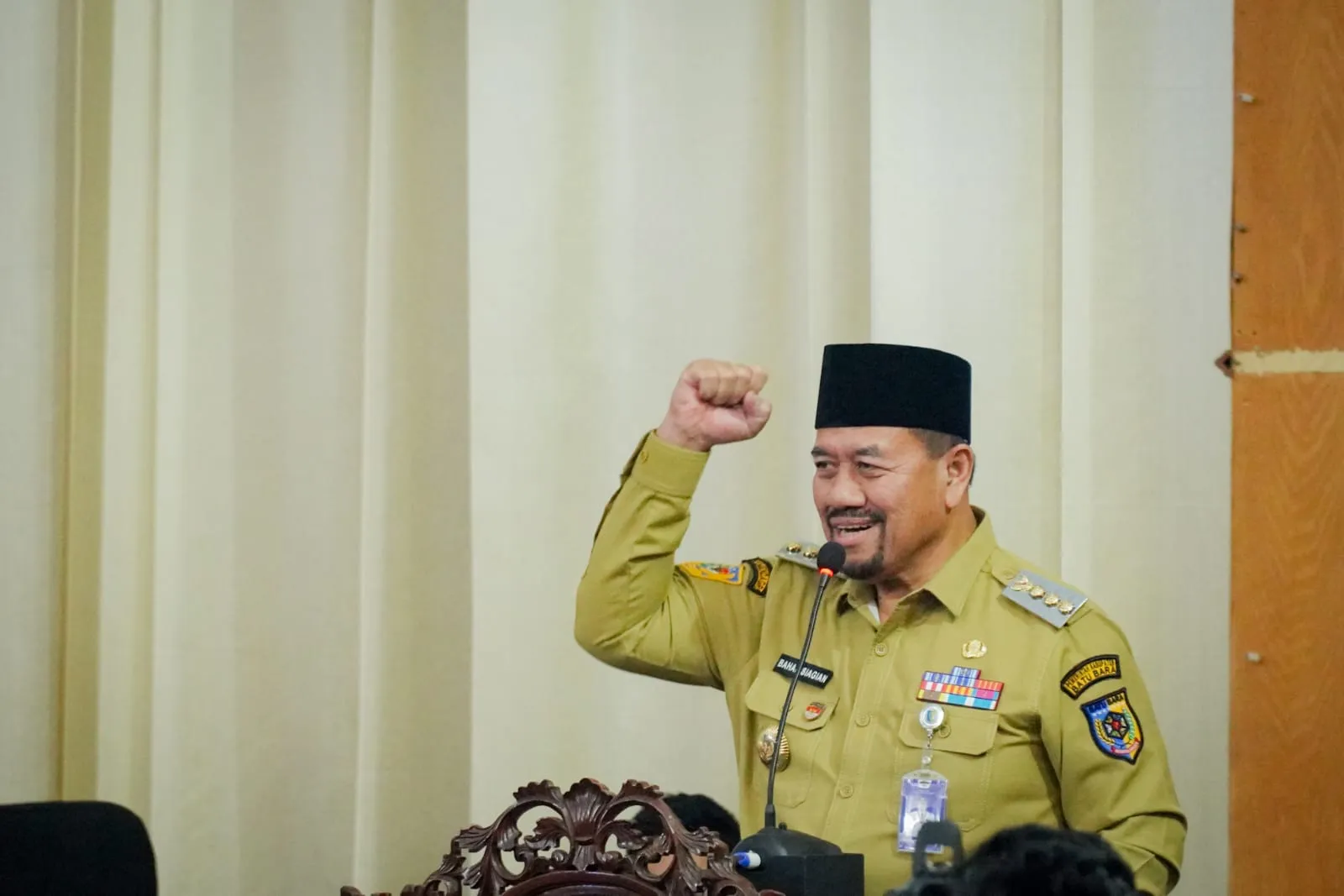Bupati Batubara Hadiri Rapat Paripurna Pendapat Akhir Fraksi Terhadap Rancangan KUA-PPAS APBD 2027