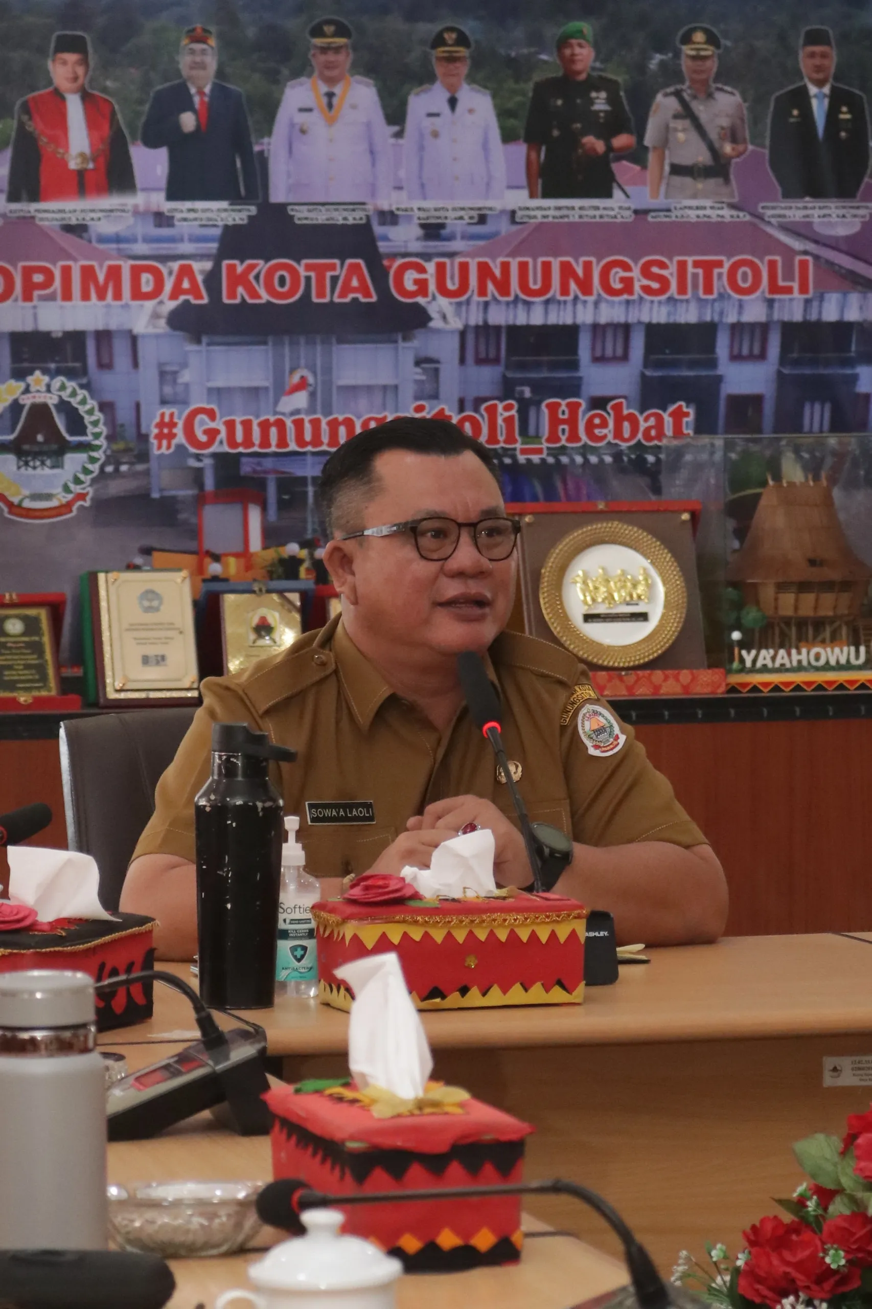 Wali Kota Gunungsitoli Minta SKPD Percepat Realisasi Program dan Responsif