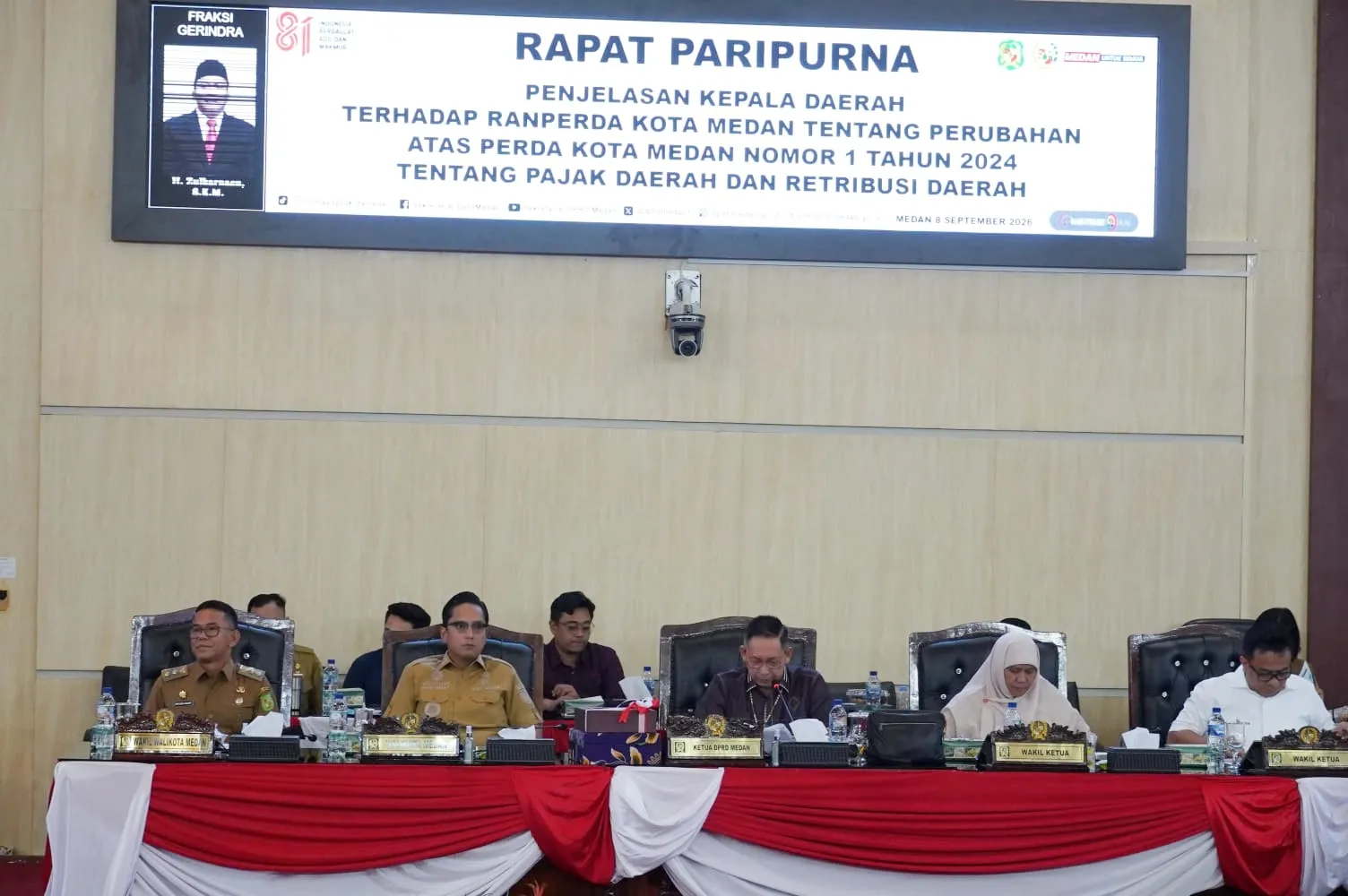 Wali Kota Medan Ajukan Revisi Perda Pajak Daerah dan Retribusi ke DPRD