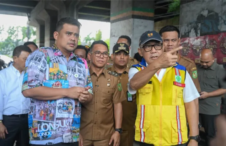 Bobby Nasution Pastikan Penanganan Banjir Jalan Letda Sujono Dimulai 2027