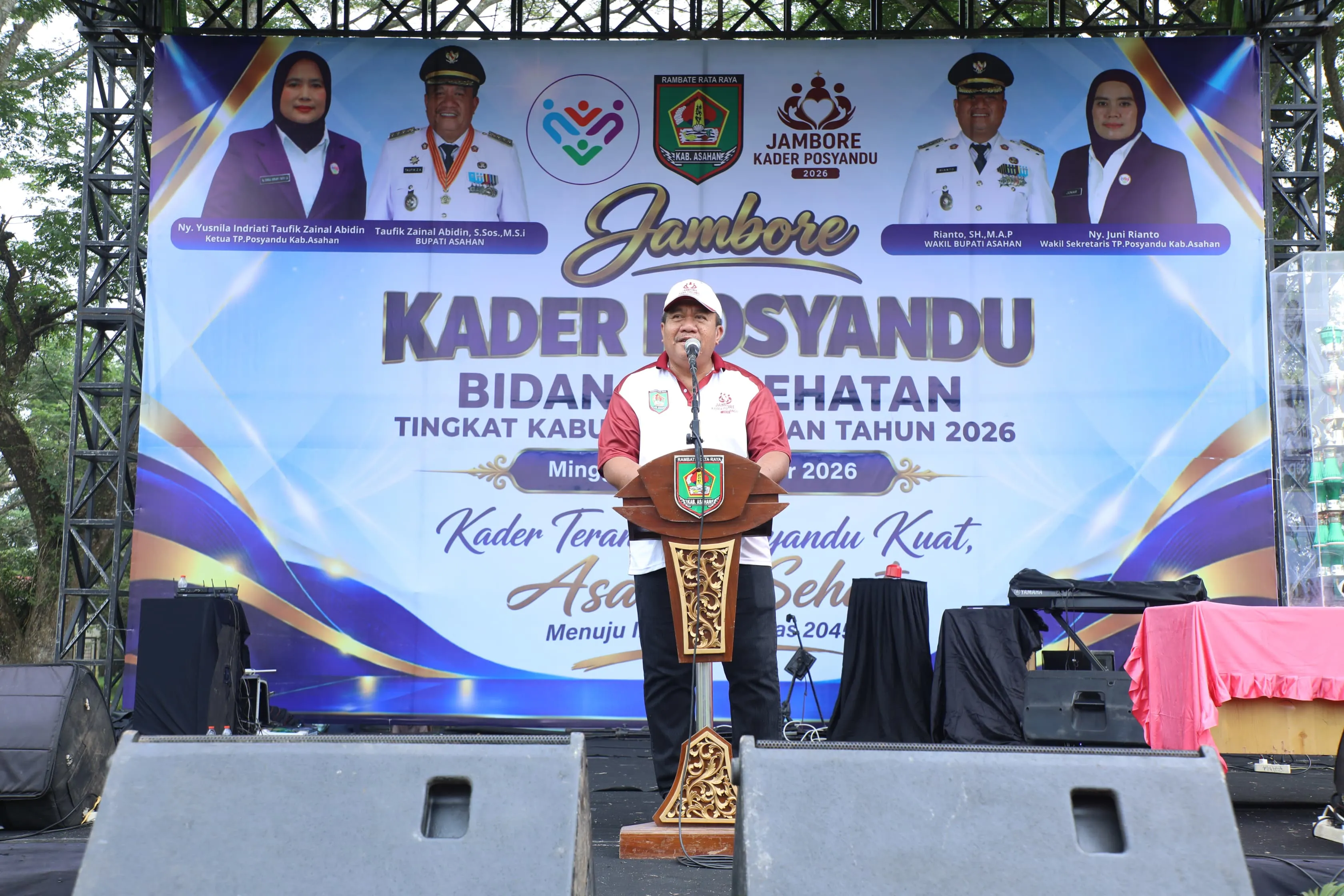 Bupati Buka Jambore Kader Posyandu ke-XIII Tingkat Kabupaten Asahan Tahun 2026
