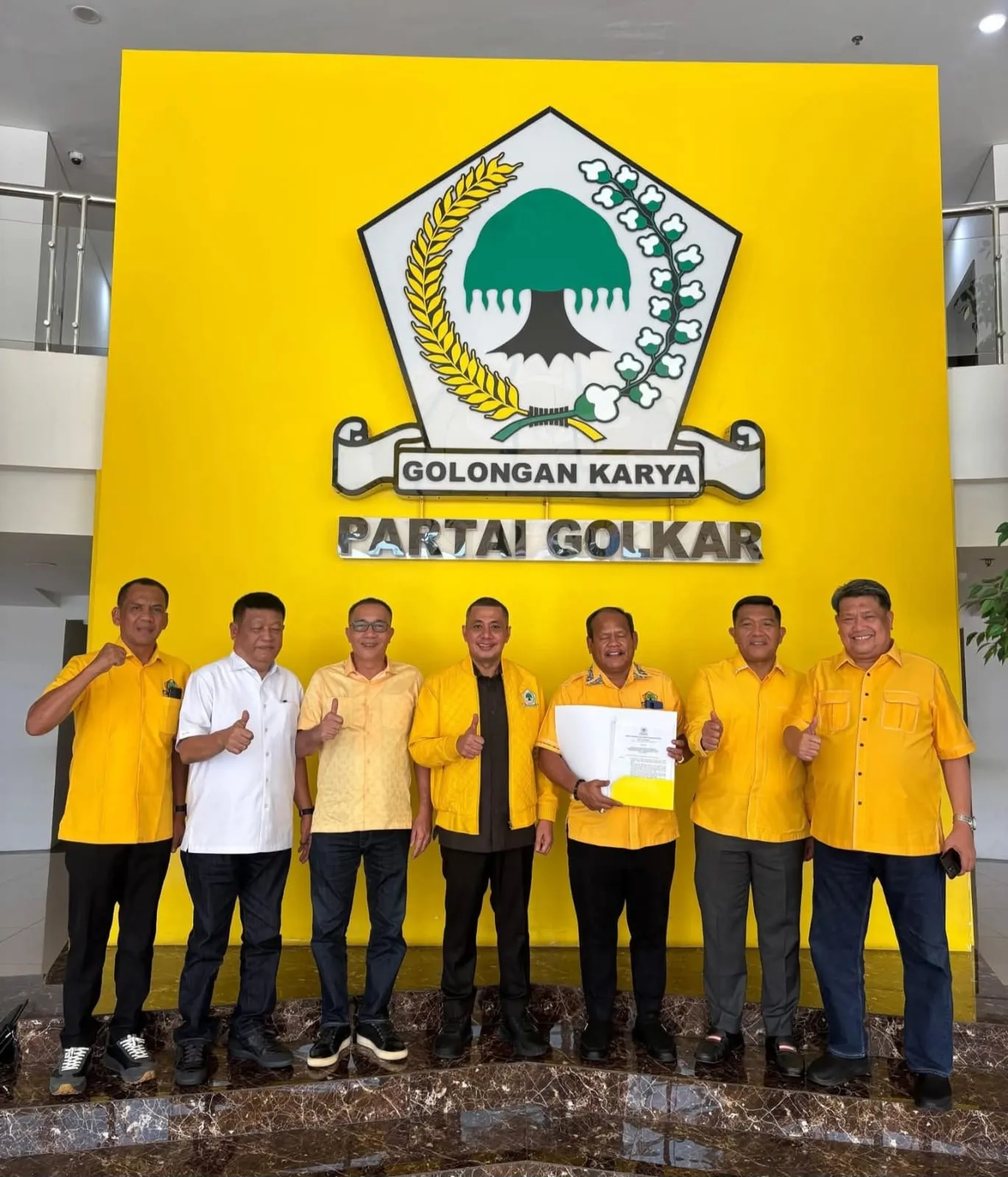 SAH.... Andar Amin Harahap Ketua Golkar Sumut 2025-2030
