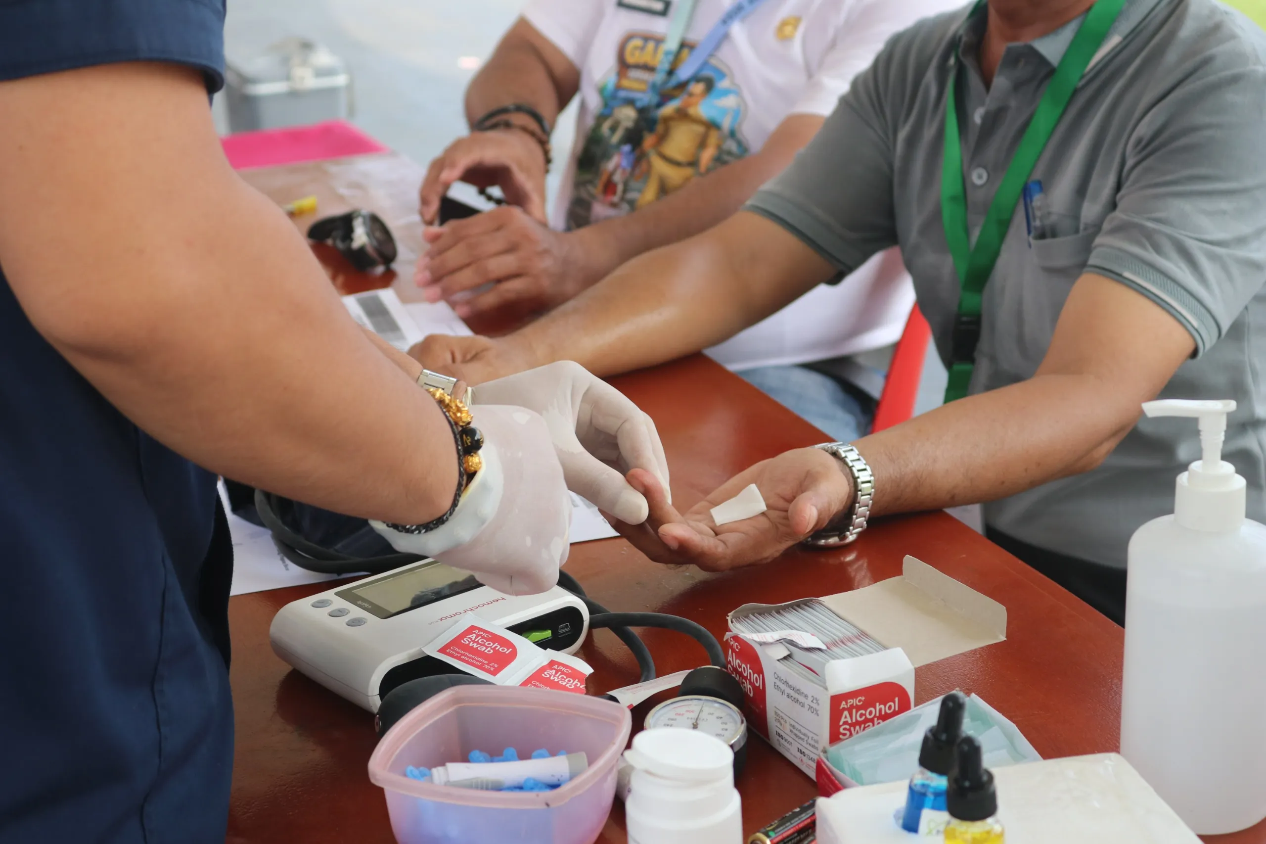 Semarak Harhubnas 2026 di Gunungsitoli, Dishub Gelar Senam Sehat dan Donor Darah