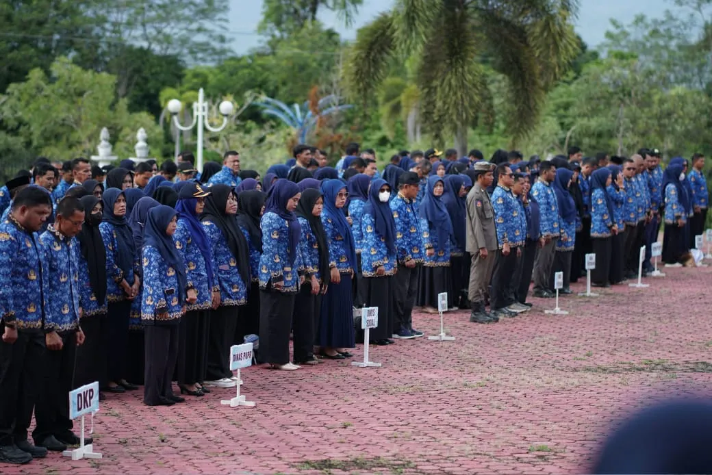 Apel Hari Kesadaran Nasional, Bupati Muharram Idris Tekankan Disiplin ASN Aceh Besar
