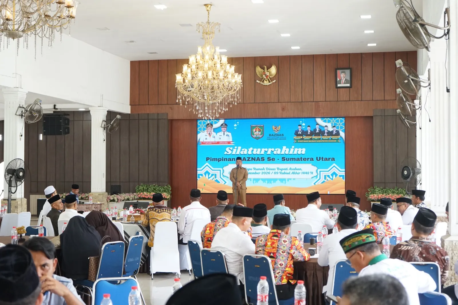 Wabup Asahan Buka Silaturahmi Pimpinan Baznas se-Sumut