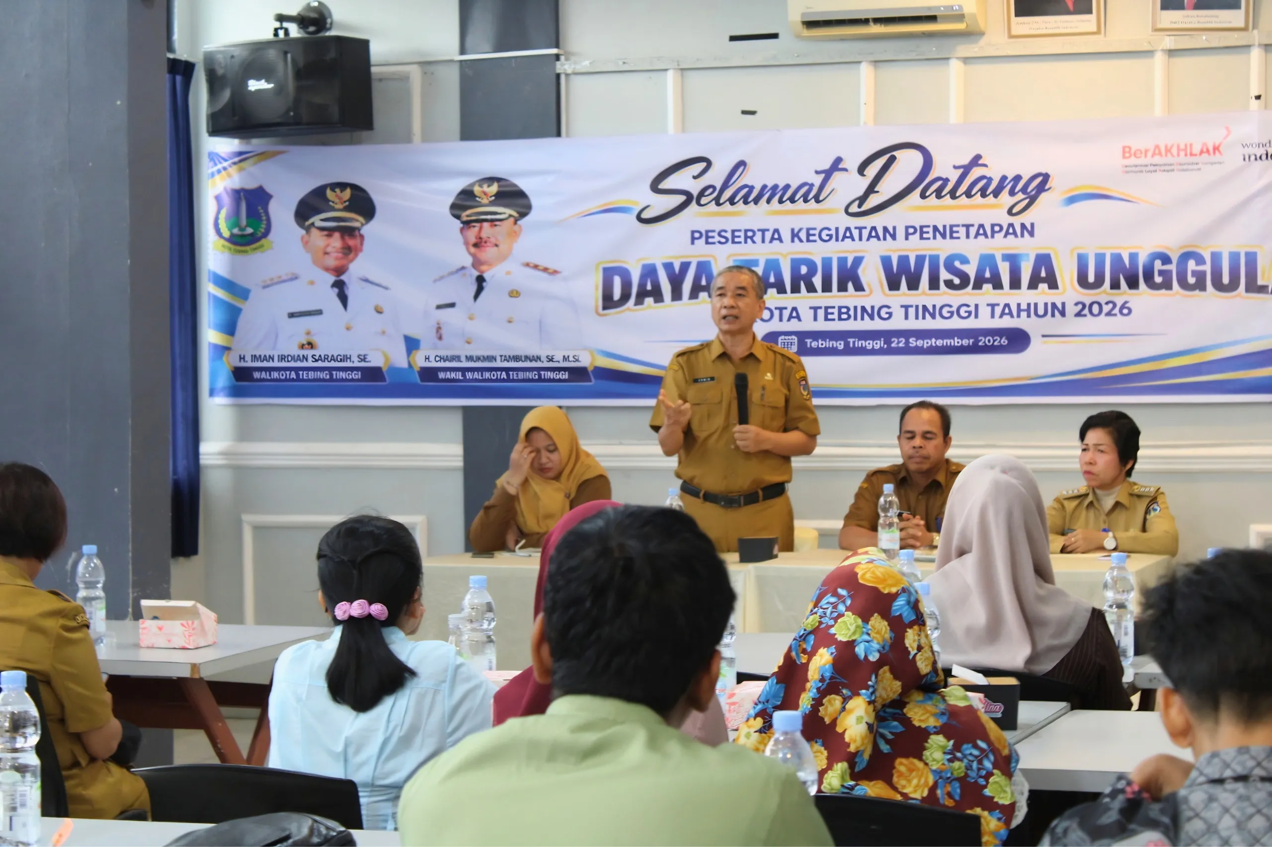 Sekda Kota Tebing Tinggi Dorong Pelaku Usaha Hotel dan Restoran Gencarkan Promosi Wisata