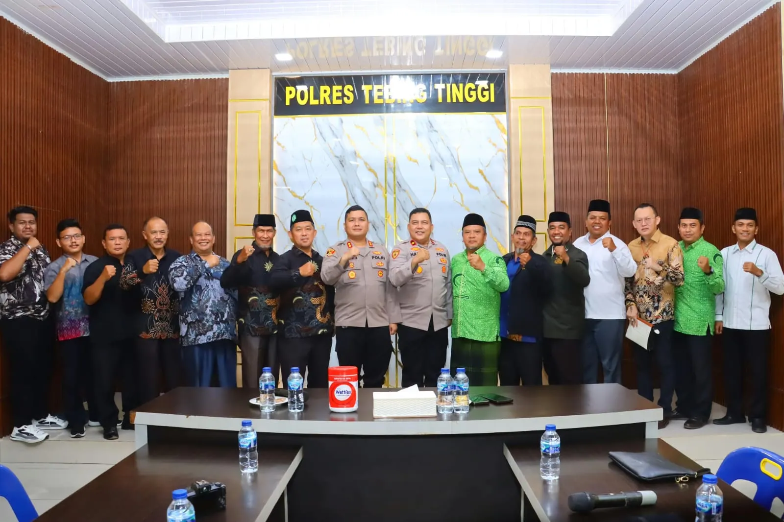 Kapolres Tebing Tinggi Silaturahmi dengan Tokoh Agama dan Pimpinan Ormas Keagamaan