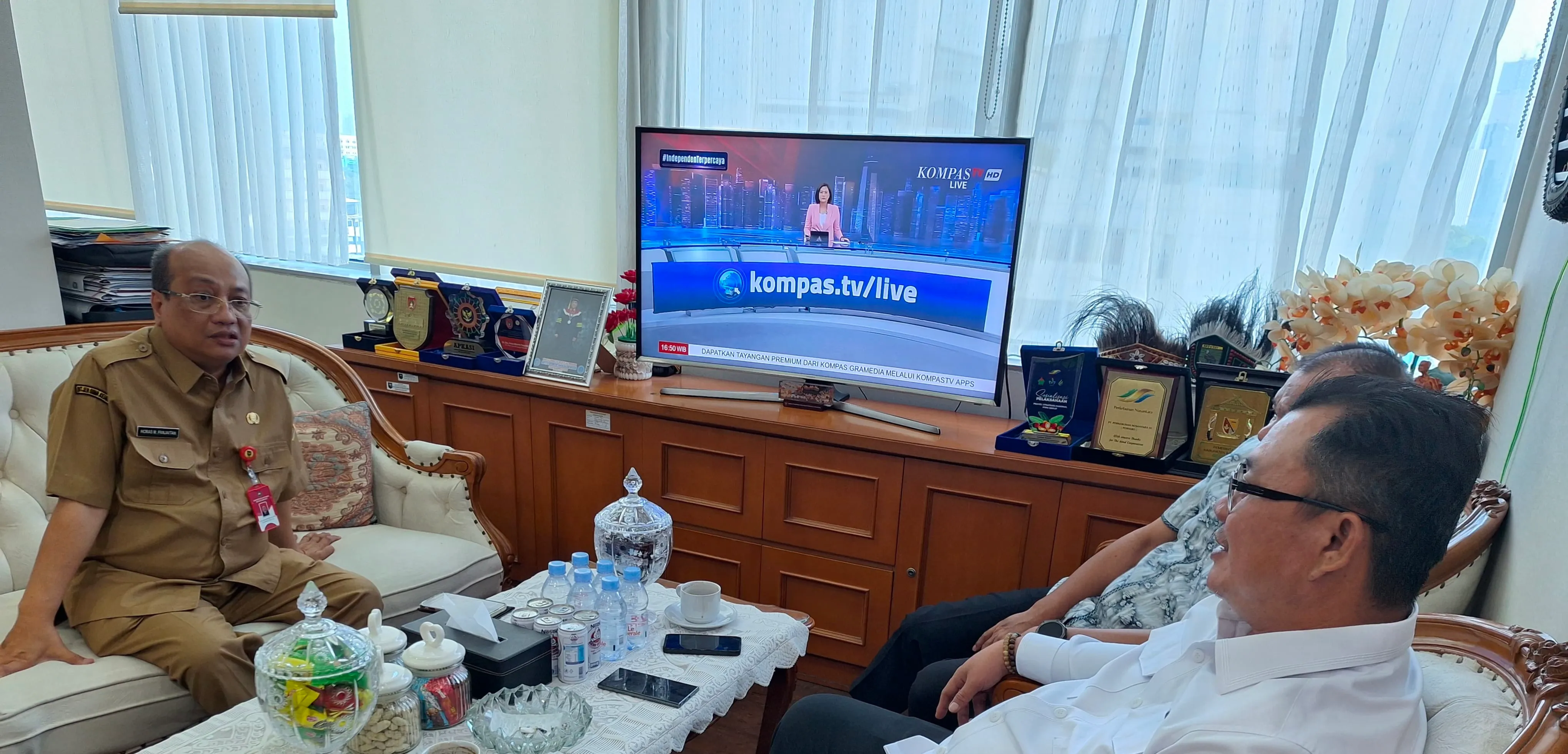 Wali Kota Gunungsitoli Konsultasikan Kemampuan Keuangan Daerah Ke Kemendagri