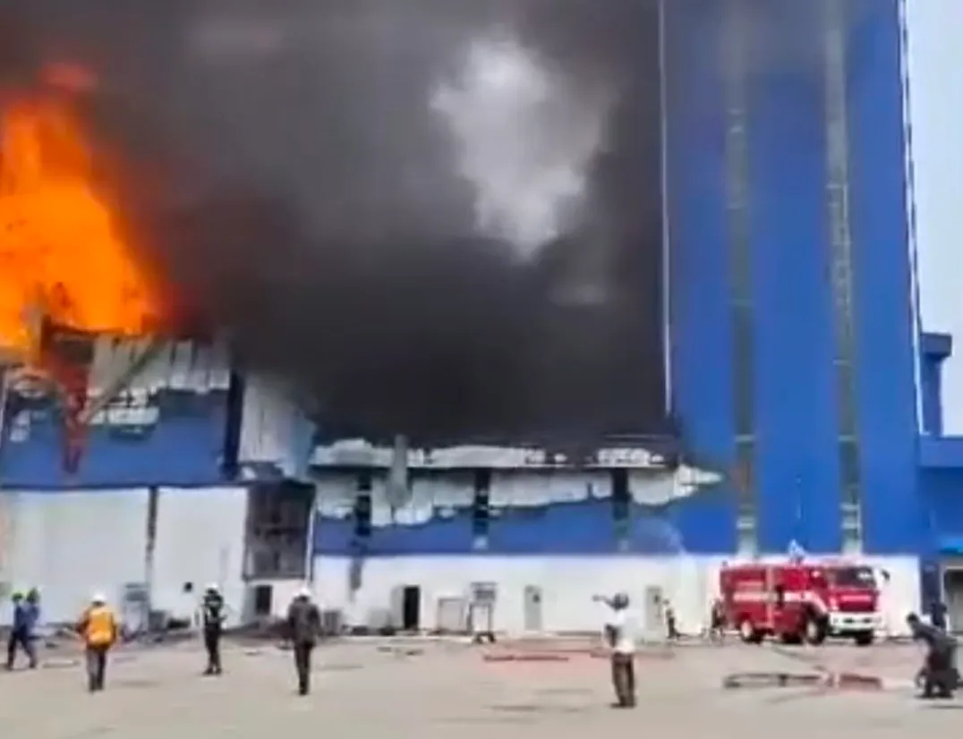 Kebakaran Hebat PT Evyap KEK Sei Mangkei,  Tiga Pekerja Melompat Setinggi 35 Meter Meninggal