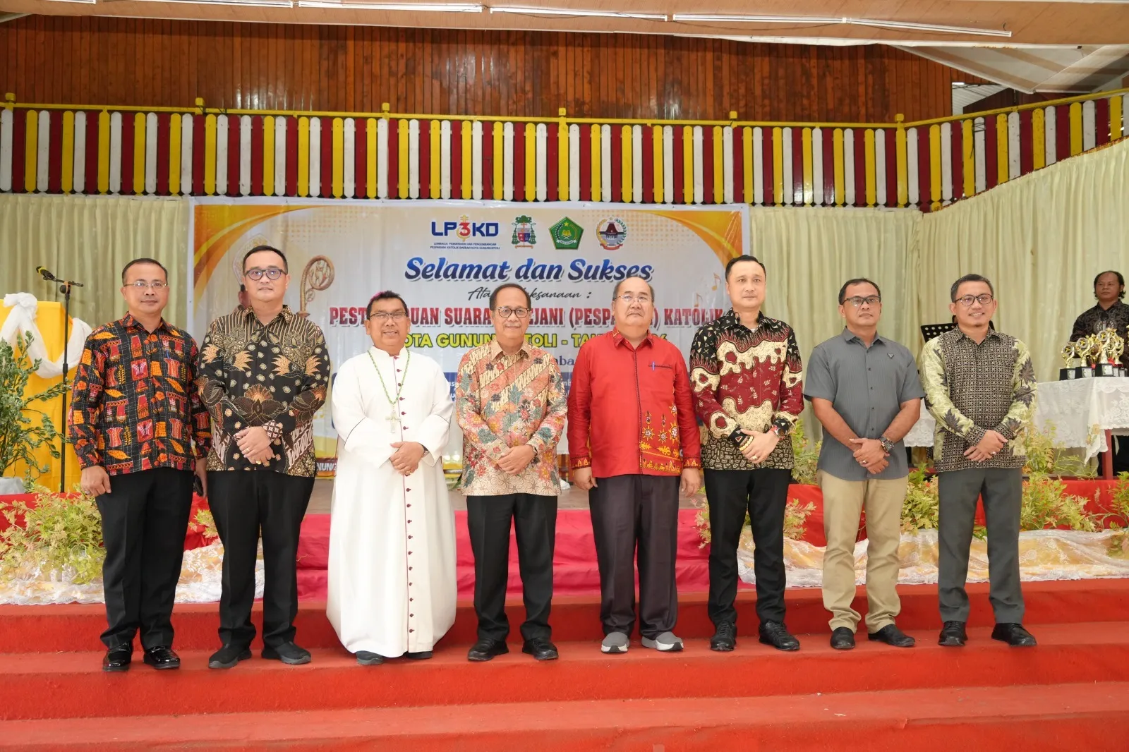 Pemko Gunungsitoli Hadiri Pesparani Katolik 2026