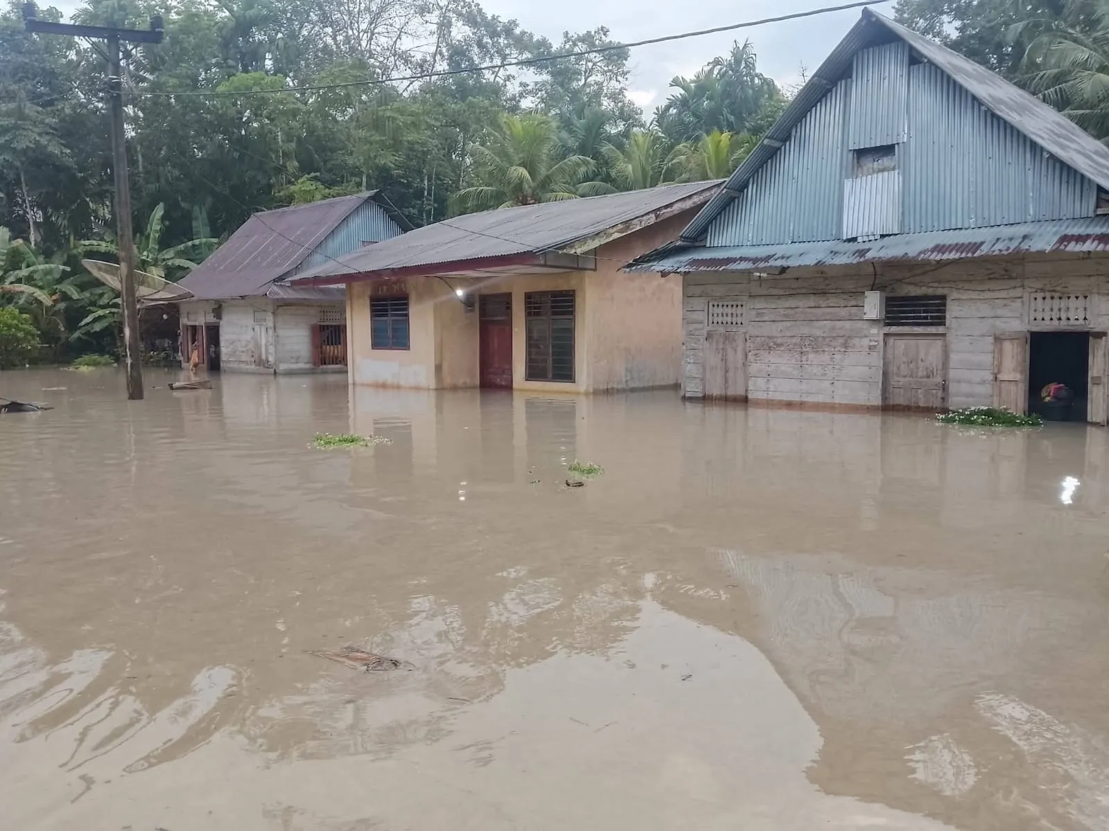Banjir Di Nias Barat Terjang 13 Desa, Pemkab Tetapkan Tanggap Darurat