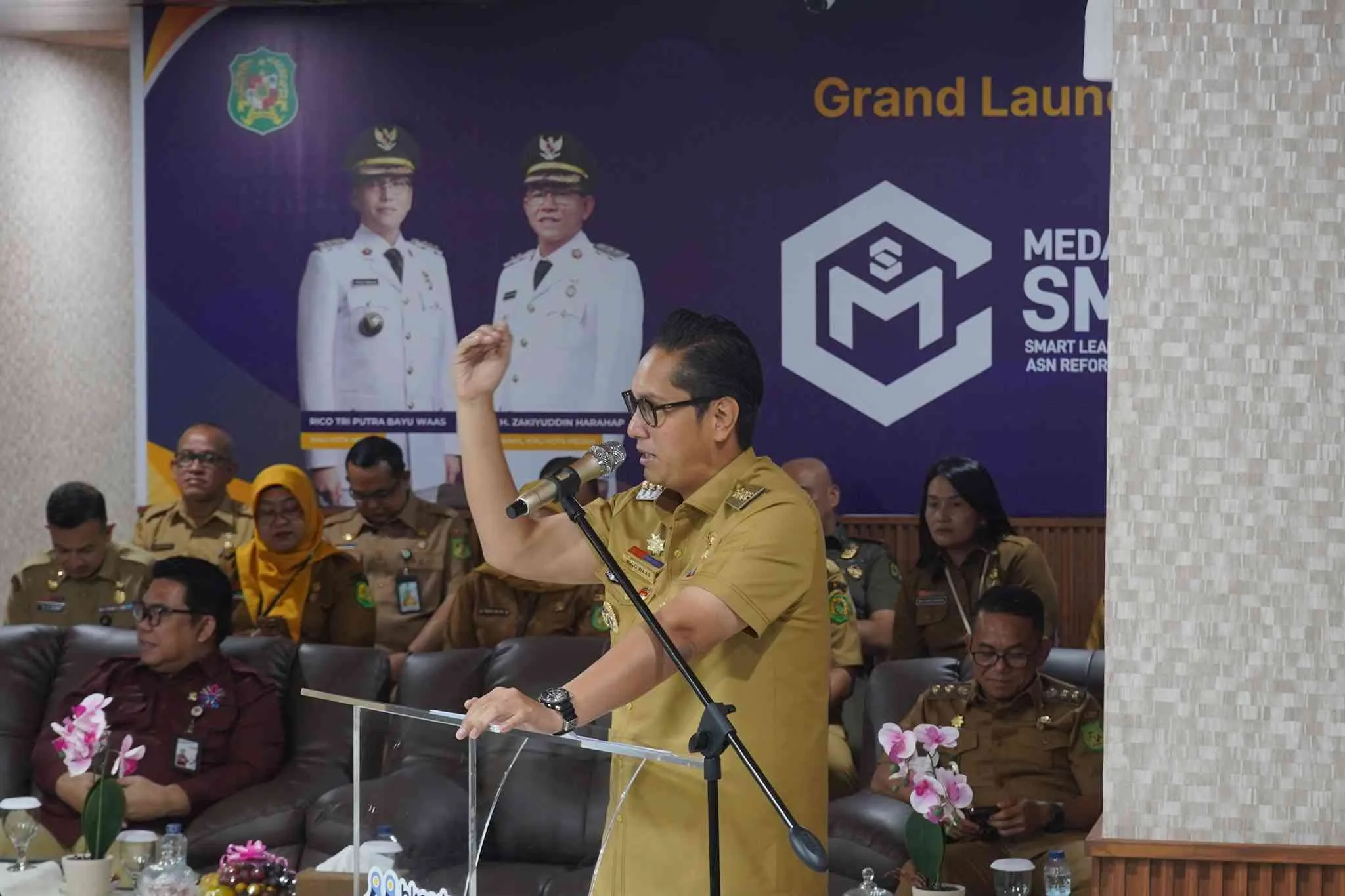 Rico Waas Luncurkan Medan Corpu Smart