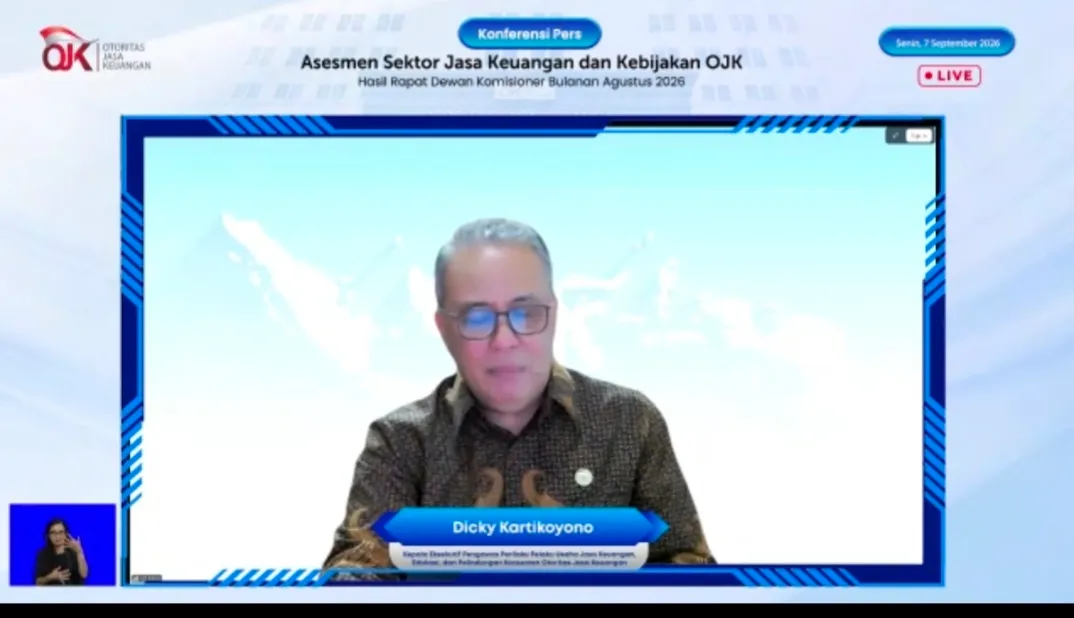 Indeks Literasi Keuangan 69,57 Persen, Inklusi 93,61 Persen