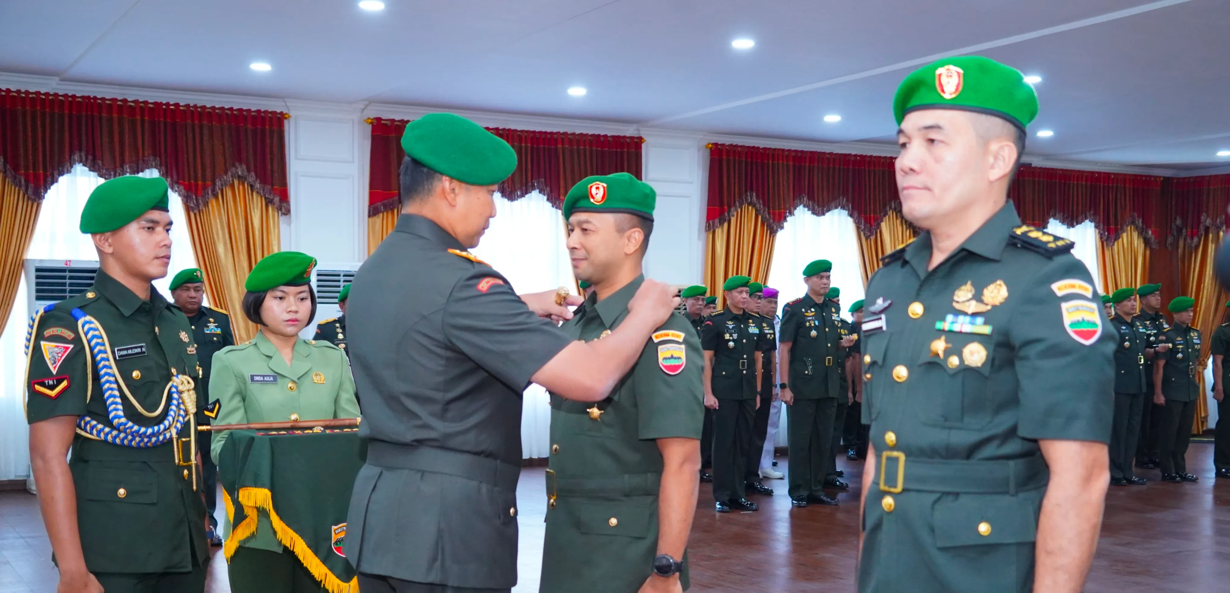 Pangdam I/BB Pimpin Sertijab Dandim 0201/Medan Dan Tradisi Korps