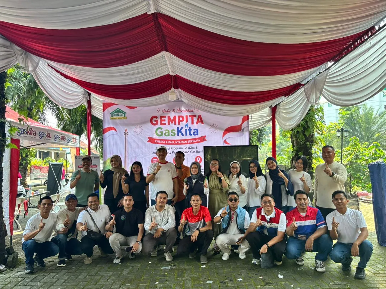 PGN Tingkatkan Layanan Gas Bumi, Gempita GasKita Hadir Di Tasbi 1 Medan